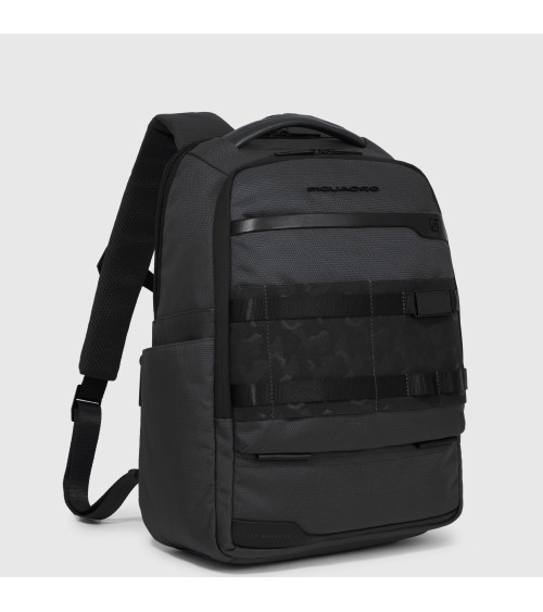 Piquadro CA6319FX: Zaino Pelle/Tessuto PC 14'' | Ufficiale